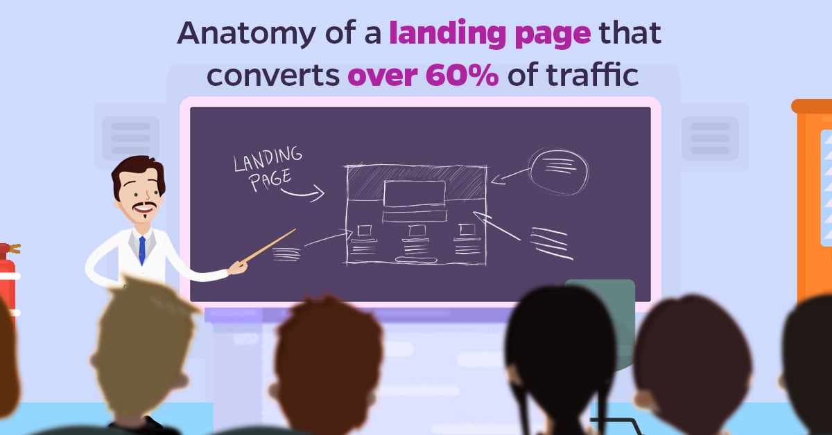 Anatomy of a Landing page that converts over 60% of traffic