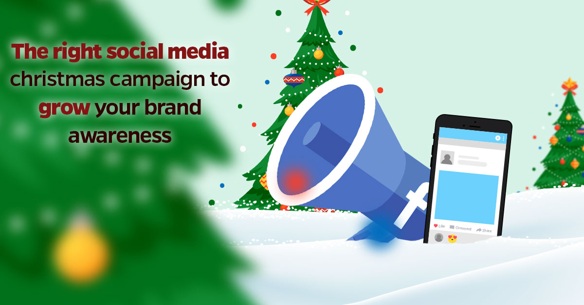 social media Christmas campaign