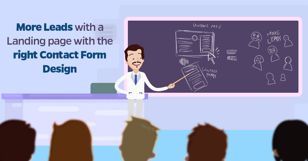 landing page form design