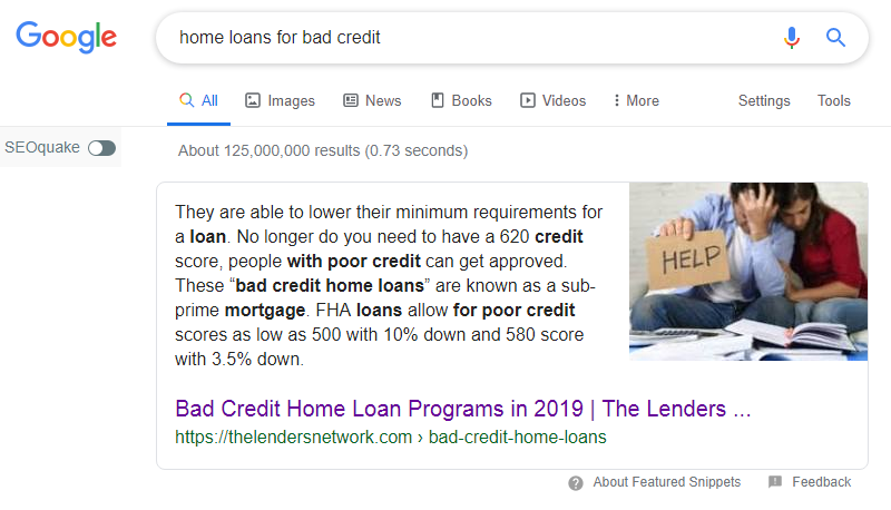 Home loan google 2