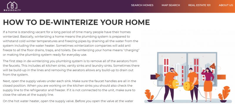 Blogging example