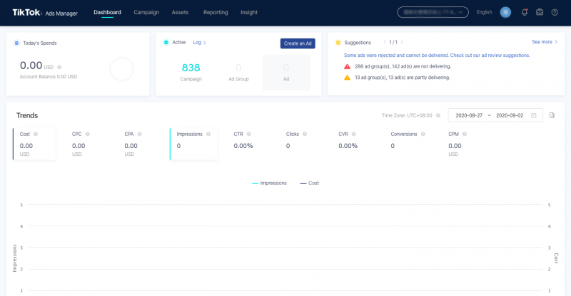 dashboard report